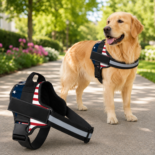 No-Pull Reflective Dog Harness